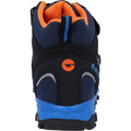 Hi-Tec Blackout Mid Synthetic Soft Shell Boys's Navy/Orange/Lake Blue Hiking Boots