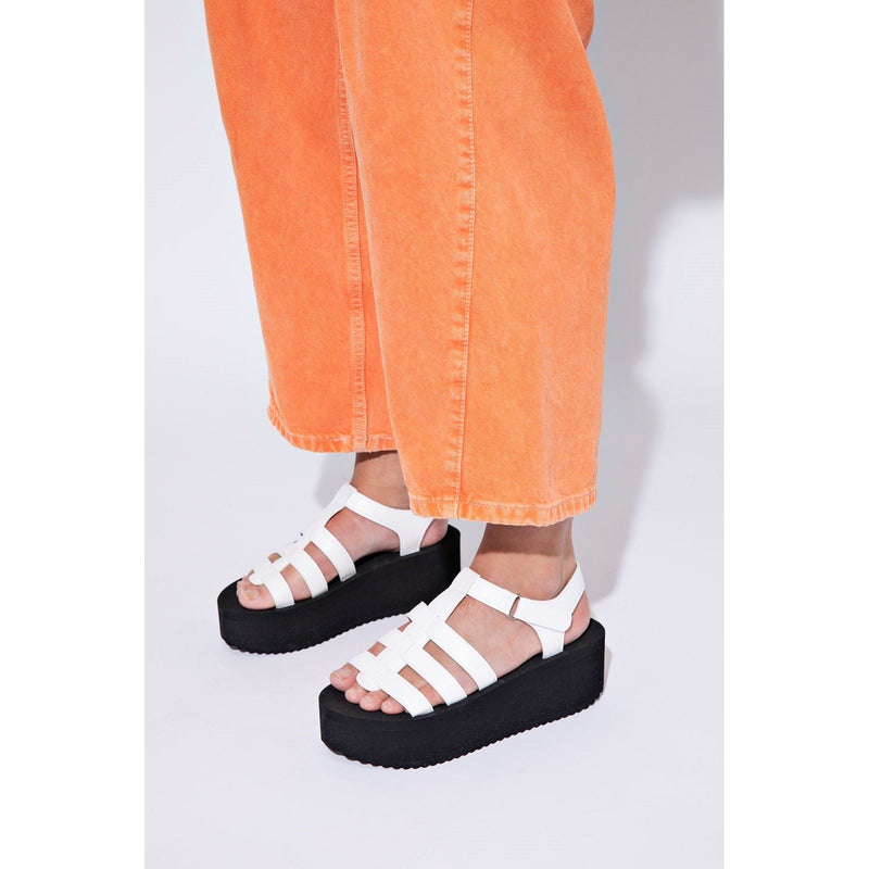 Rocket Dog Helio Terrence Synthetic Women's White Wedges