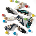 Hush Puppies Seventy8 Leather Men's Green Trainers