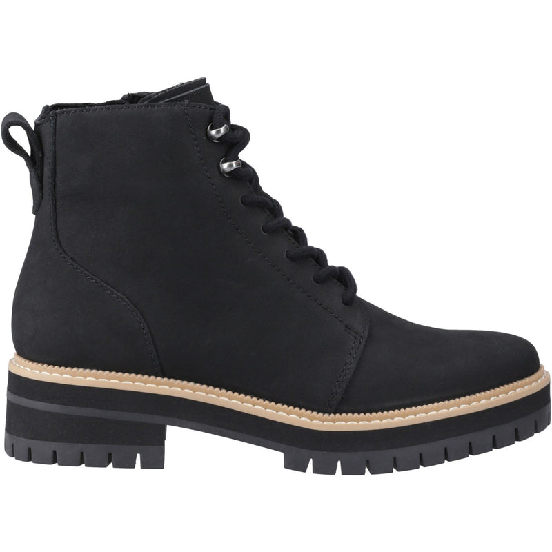 TOMS Wylder Leather Women's Black Boots