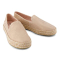 TOMS Carolina Leather Women's Pale Rose Espadrilles