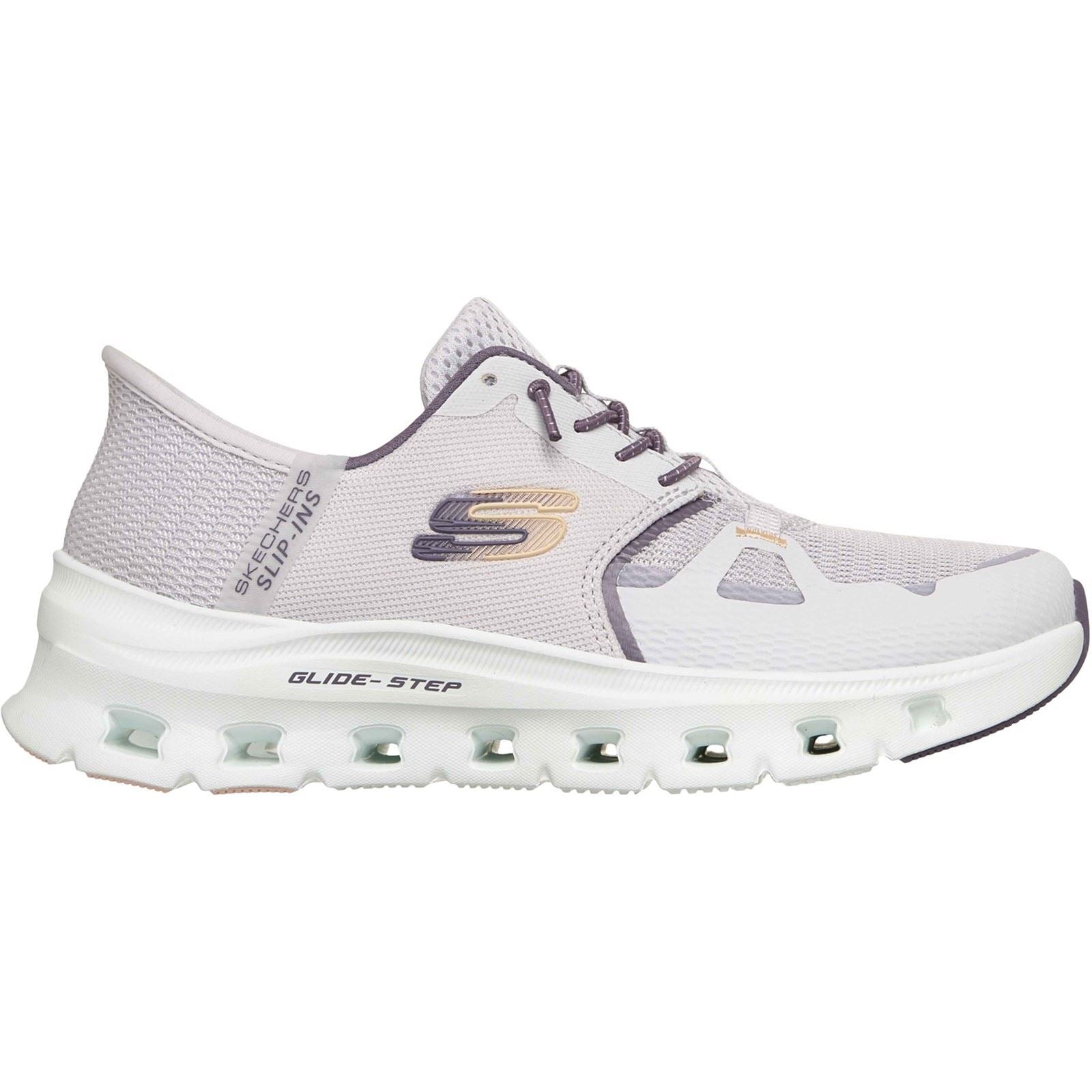 Skechers Glide-Step Pro Polyester Women's Lavender Sneakers