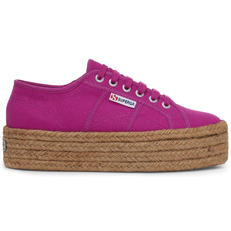 Superga 2790 Rope 100% Cotton Women's Violet Purple Sneakers