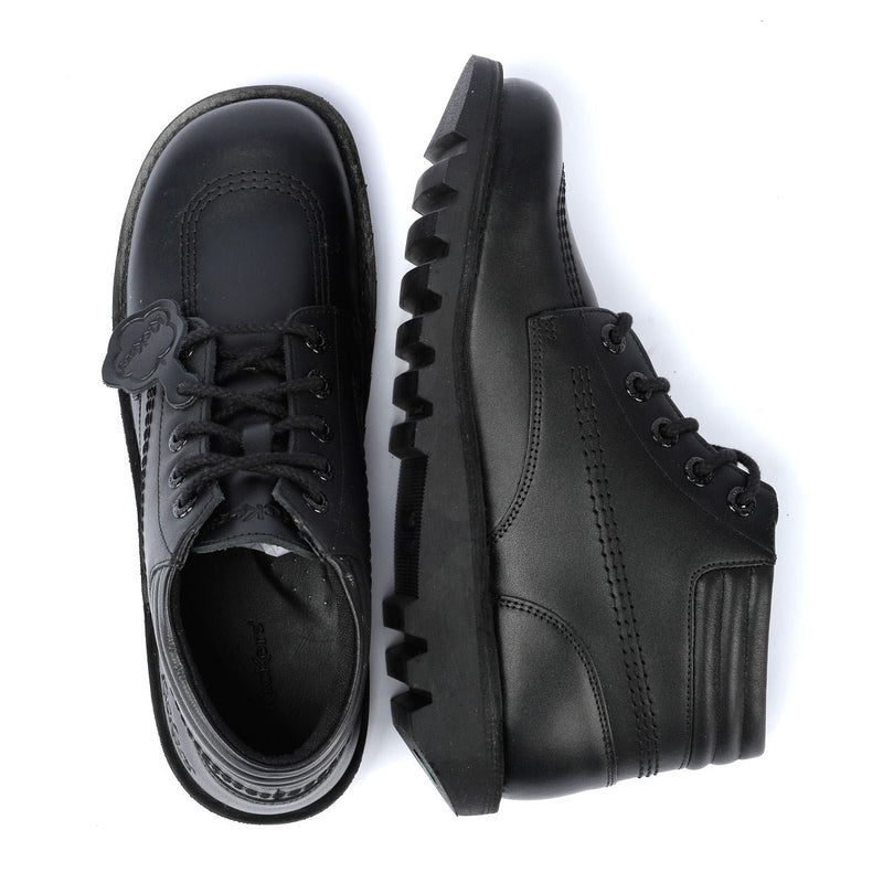 Kickers Kick Hi Padded Men's Black Leather Boots