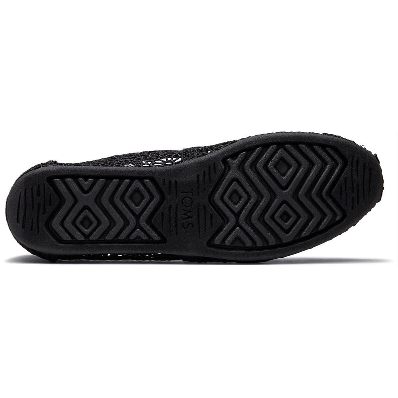 TOMS Alpargata Synthetic Women's Black Espadrilles