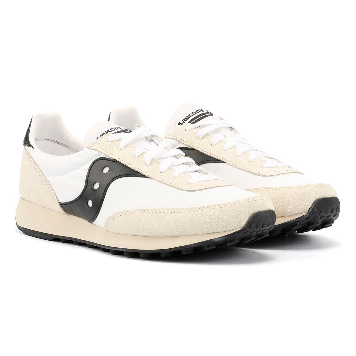 Saucony Sneaker 80 Suede White/Black Sneakers