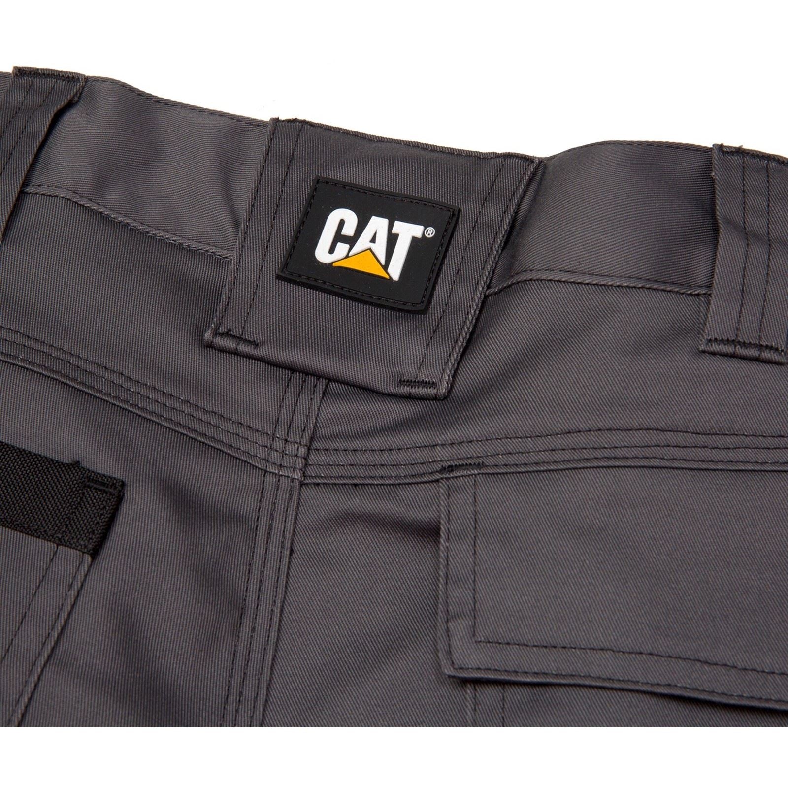 Caterpillar Essential Knee Pocket Stretch Holster Synthetic Men's Grey Outdoor Trousers