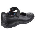 Hush Puppies Clare Senior Leather Girls's Black Shoes