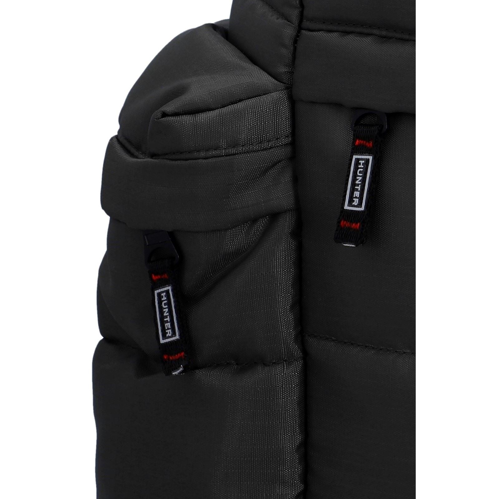 Hunter Croy Puffer Ripstop Backpack Polyester Unisex Adults Black Backpack - One Size