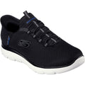 Skechers Summits - High Range Synthetic Men's Black Sneakers