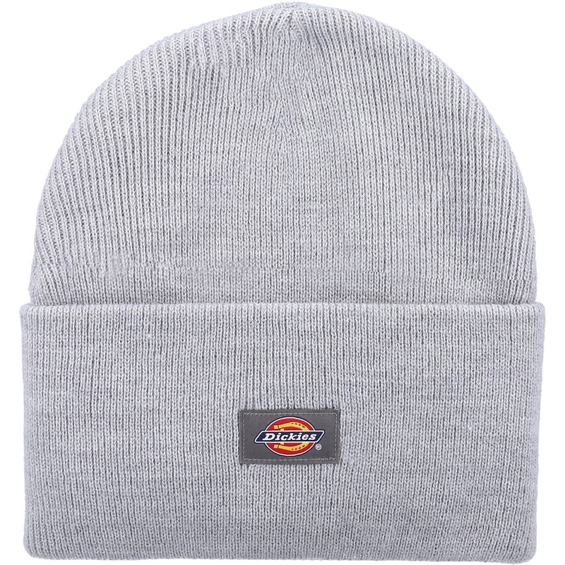 Dickies Acrylic Cuffed Unisex Adults Grey Beanie Hat
