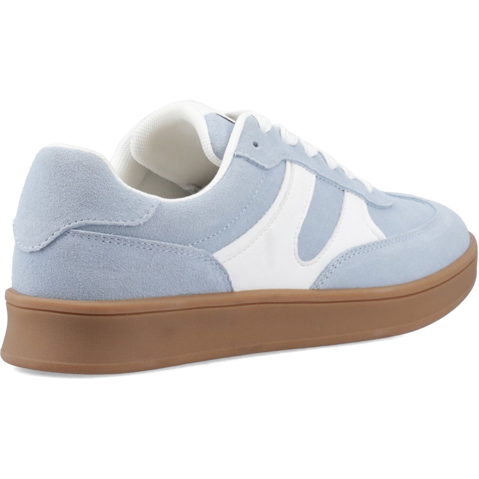 Hush Puppies Maura Suede Women's Blue Sneakers