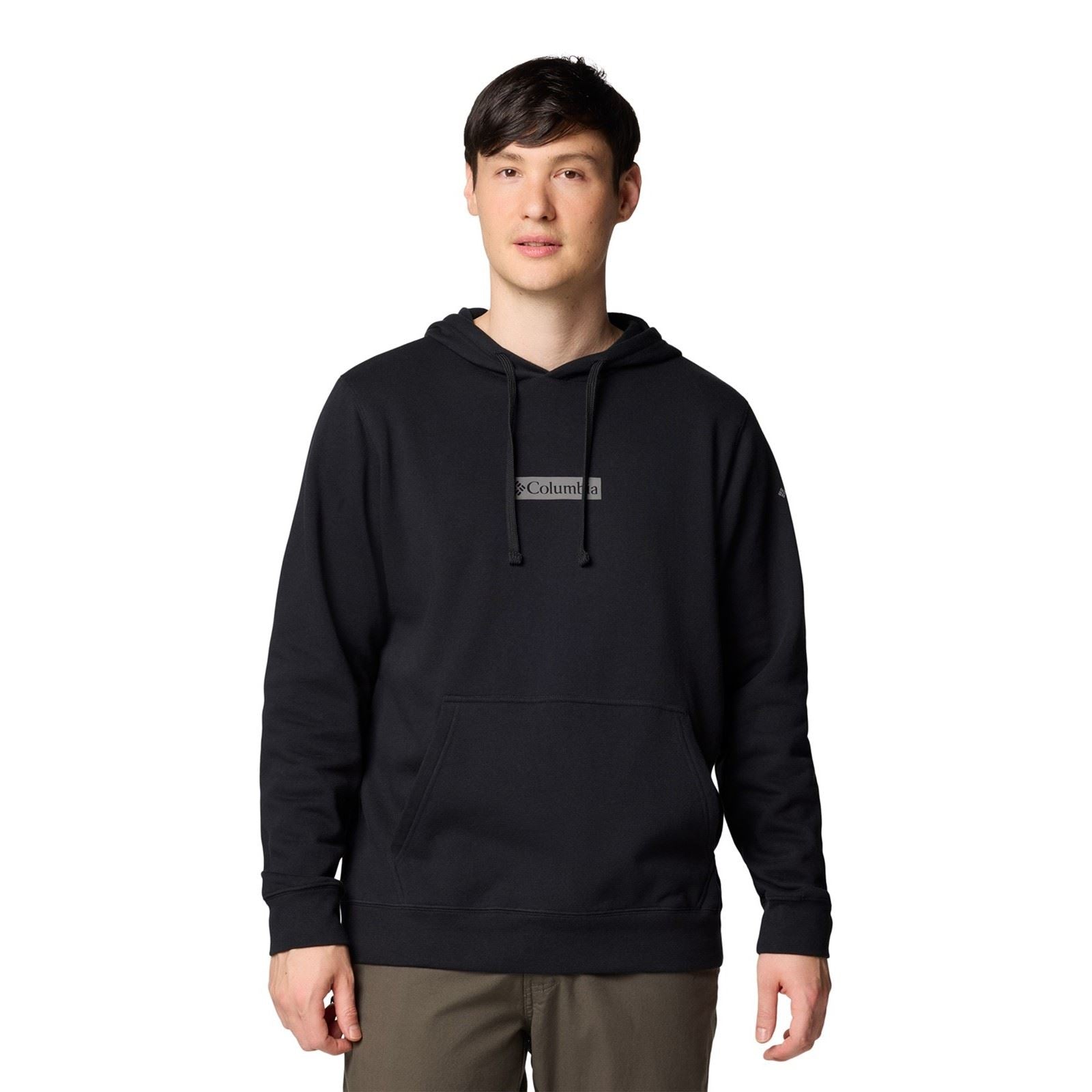 Columbia Columbia Trek Cotton Men's Black Hooded Sweatshirt