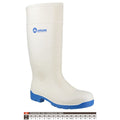 Amblers Safety FS98 PVC/Nitrile Rubber White Wellington Boots