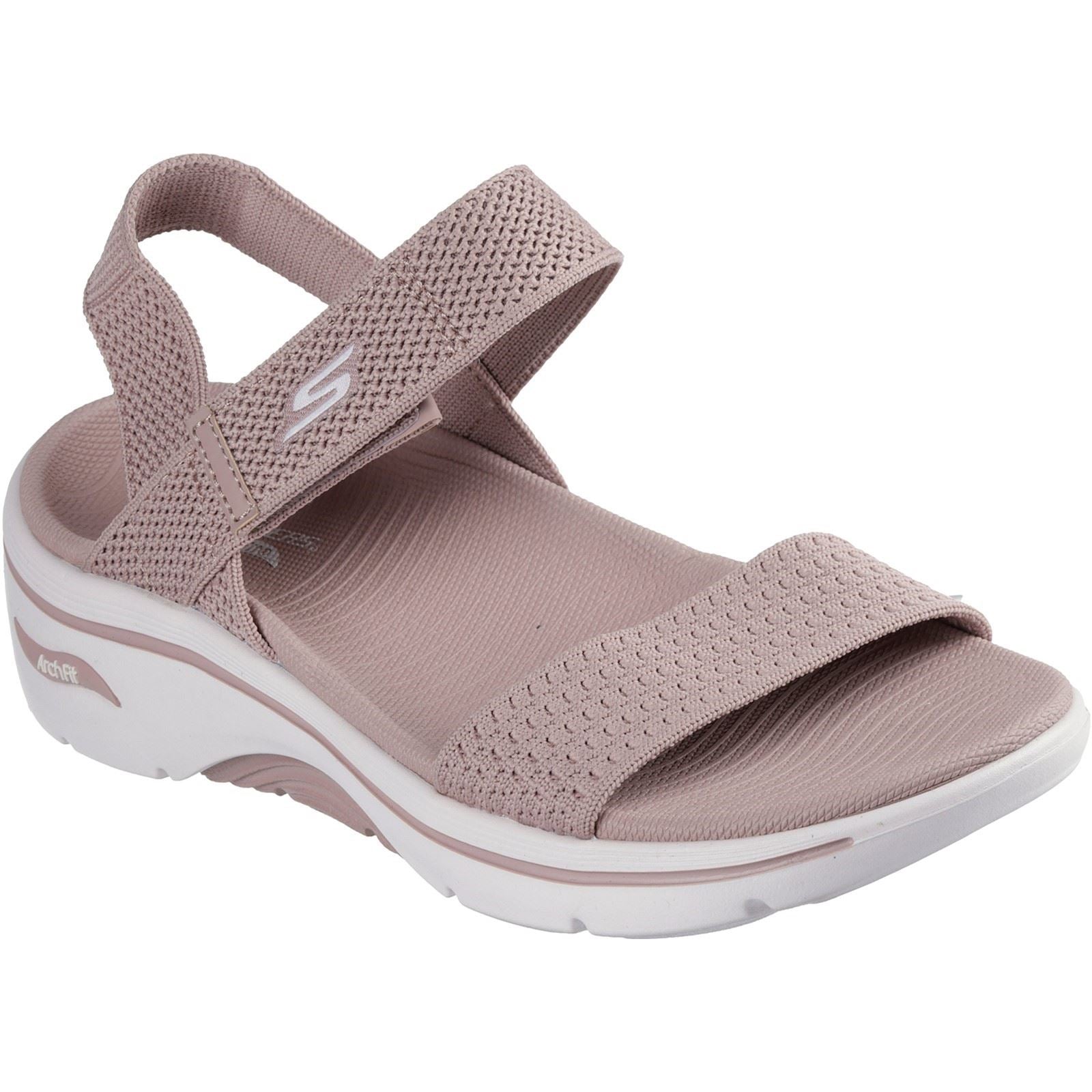 Skechers Go Walk Arch Fit 2.0 Textile Women's Mauve Sandals