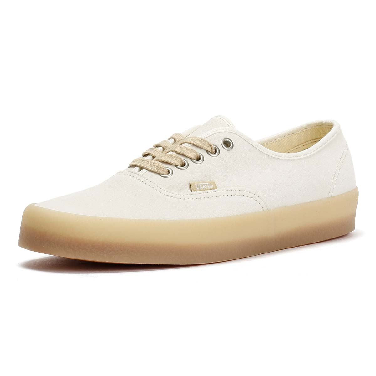 Vans Authentic Crepe Leather Men's Marshmallow Sneakers