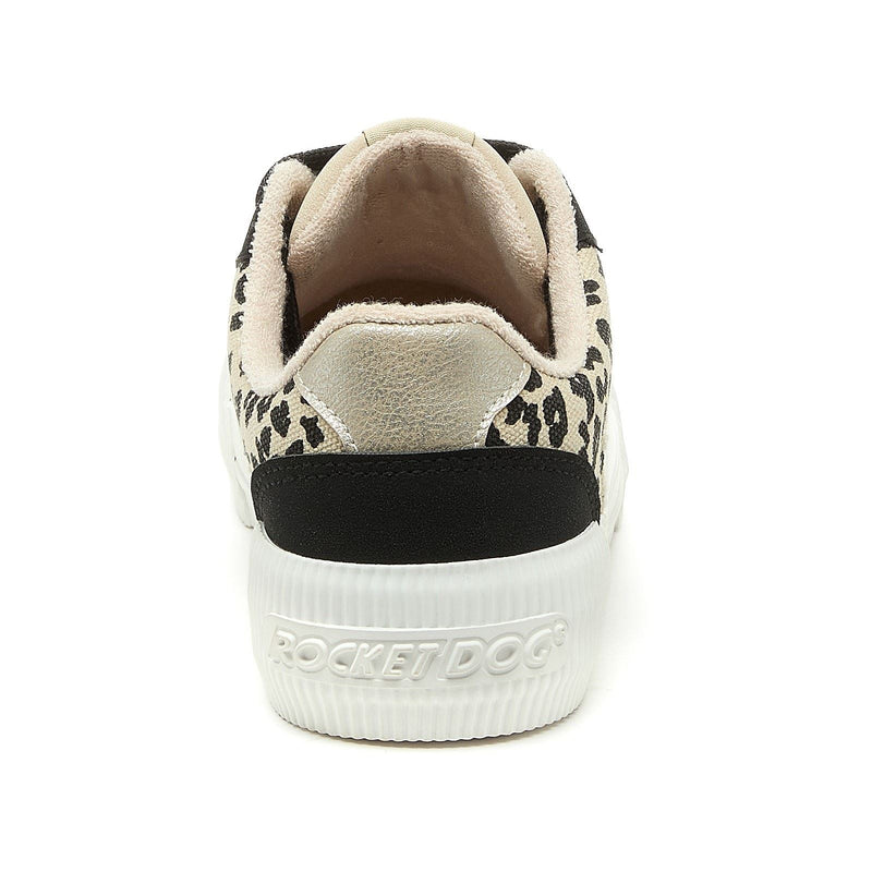 Rocket Dog Cheery Blocked Cotton Women's Black/Natural Sneakers