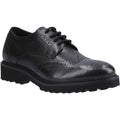 Hush Puppies Gabi Lace Up Leather Girls's Black Brogues