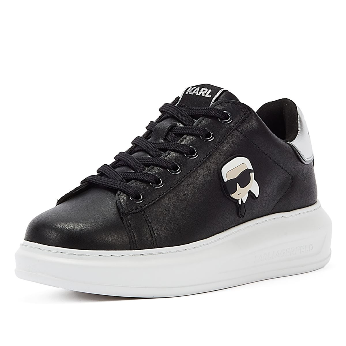 Karl Lagerfeld Kapri Karl NFT Lo Lace Women's Black Sneakers
