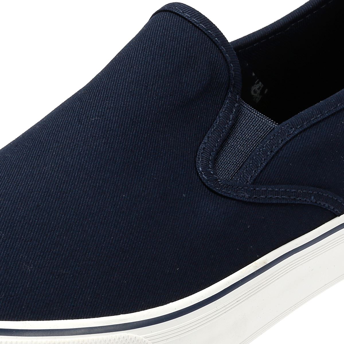 Bench Dalton Canvas Slip On Men's Navy Sneakers