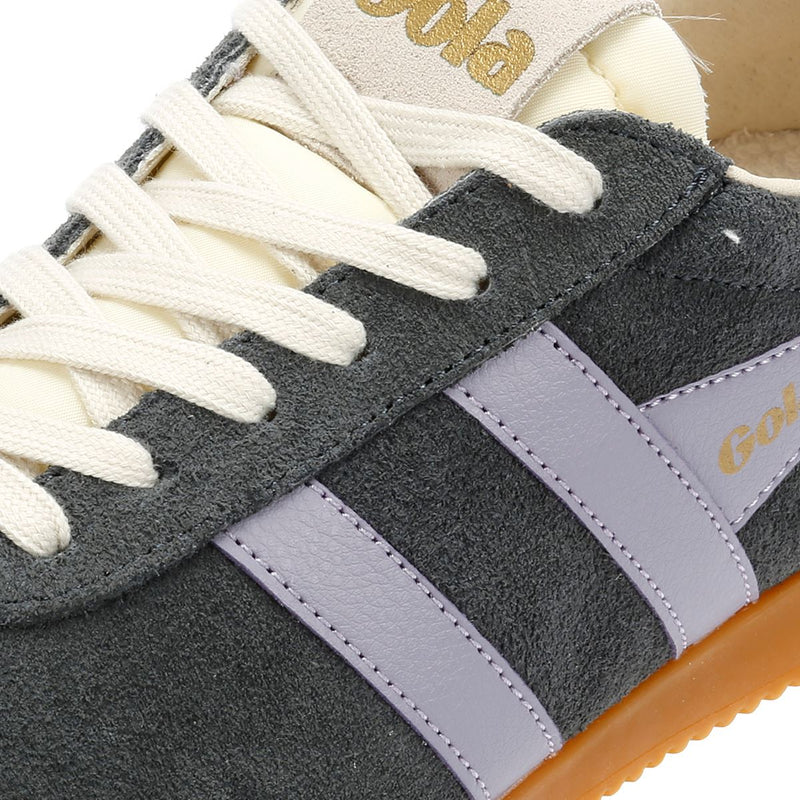 Gola Elan Suede Women's Storm/Foxglove Sneakers