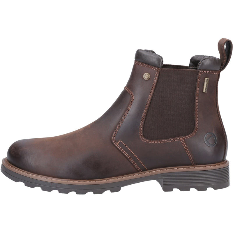 Cotswold Leafield Leather Men's Brown Boots