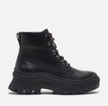 Timberland Roxie Lane Mid Lace Leather Women's Black Boots