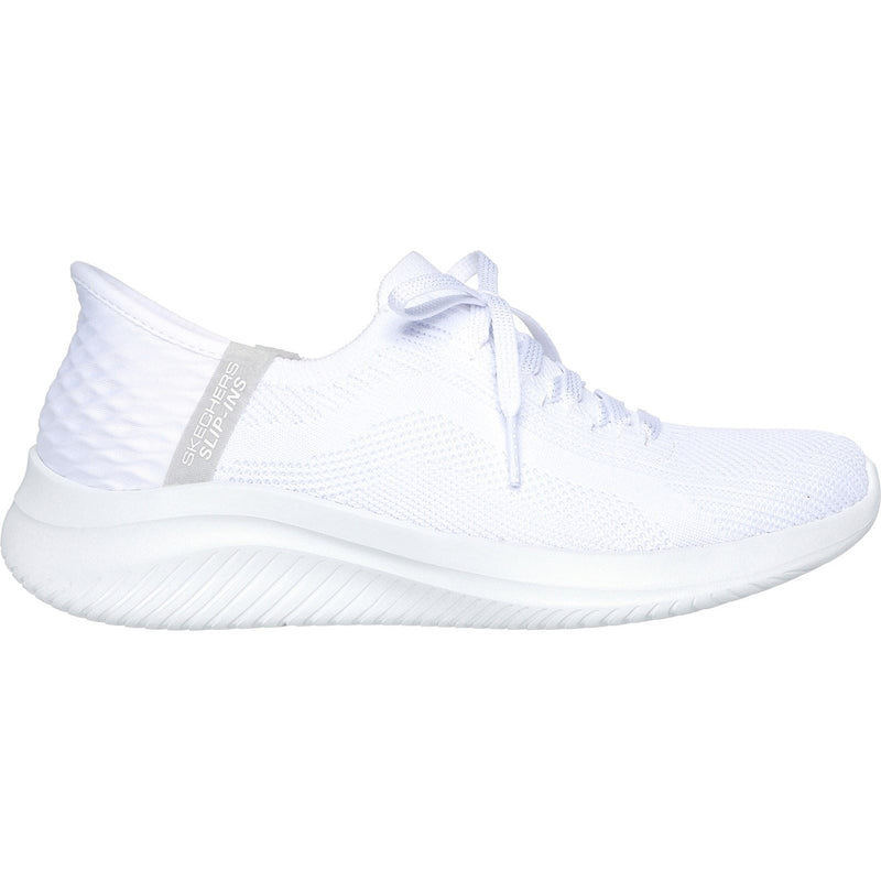 Skechers Ultra Flex 3.0 - Brilliant Textile Women's White Sneakers