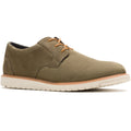 Hush Puppies Jenson Oxford Leather Men's Olive Lace-Up Shoes