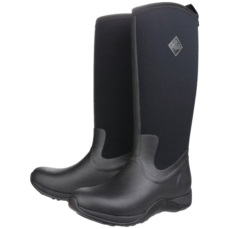 Muck Boots Arctic Adventure Synthetic Black Wellington Boots