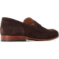 Base London Bruno Leather Men's Burnt Brown Loafers