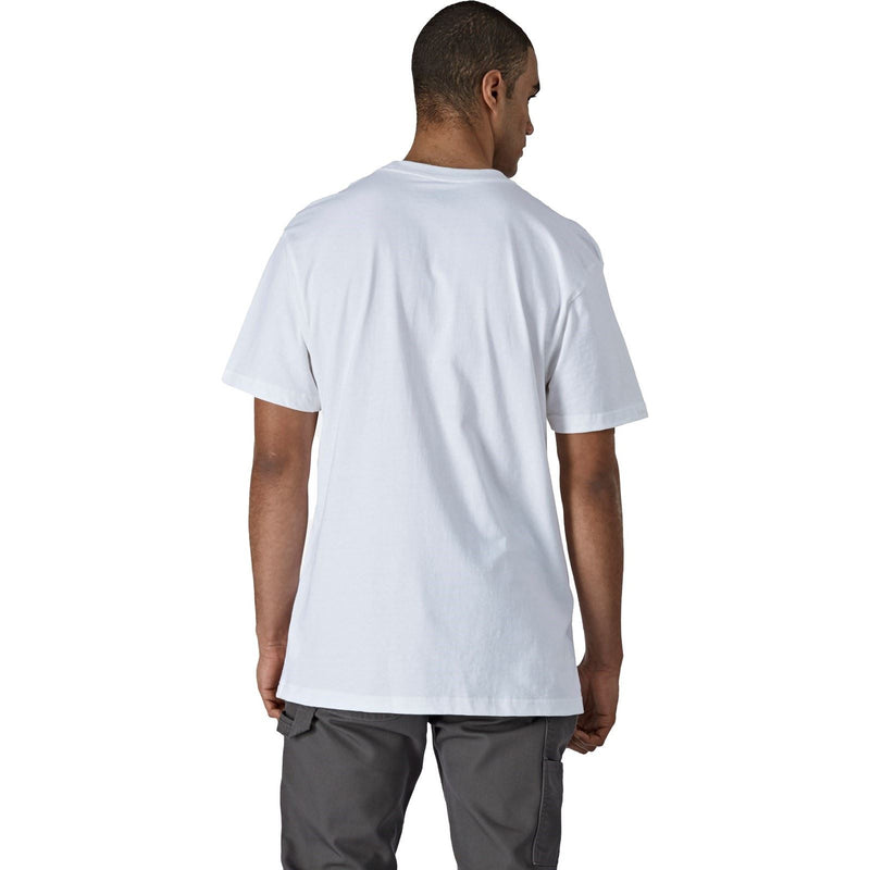 Dickies Short Sleeve Cotton Men's White T-Shirt