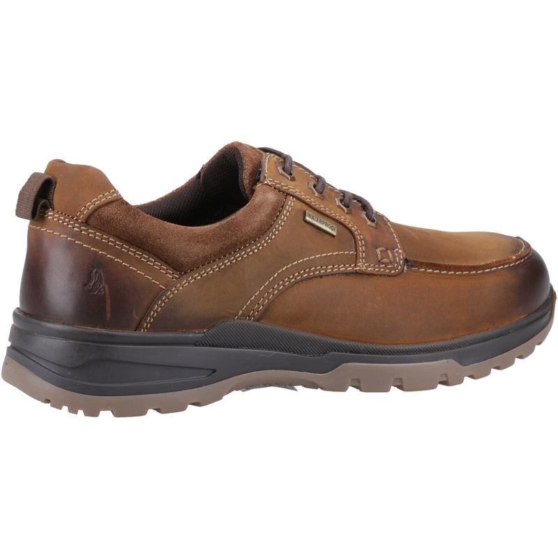 Hush Puppies Percy Leather Men's Tan Lace-Up Shoes