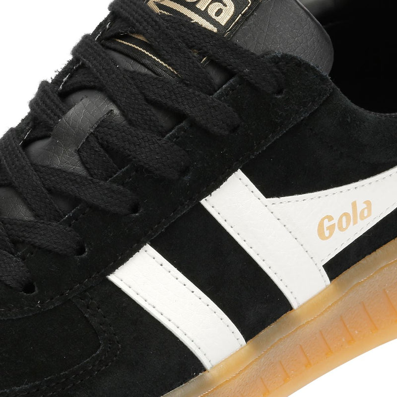 Gola Grandslam Suede Women's Black/Off White Sneakers