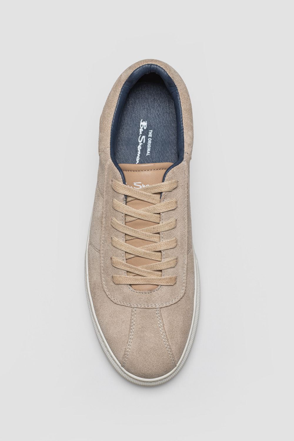Ben Sherman Bentley II Suede Men's Stone Sneakers