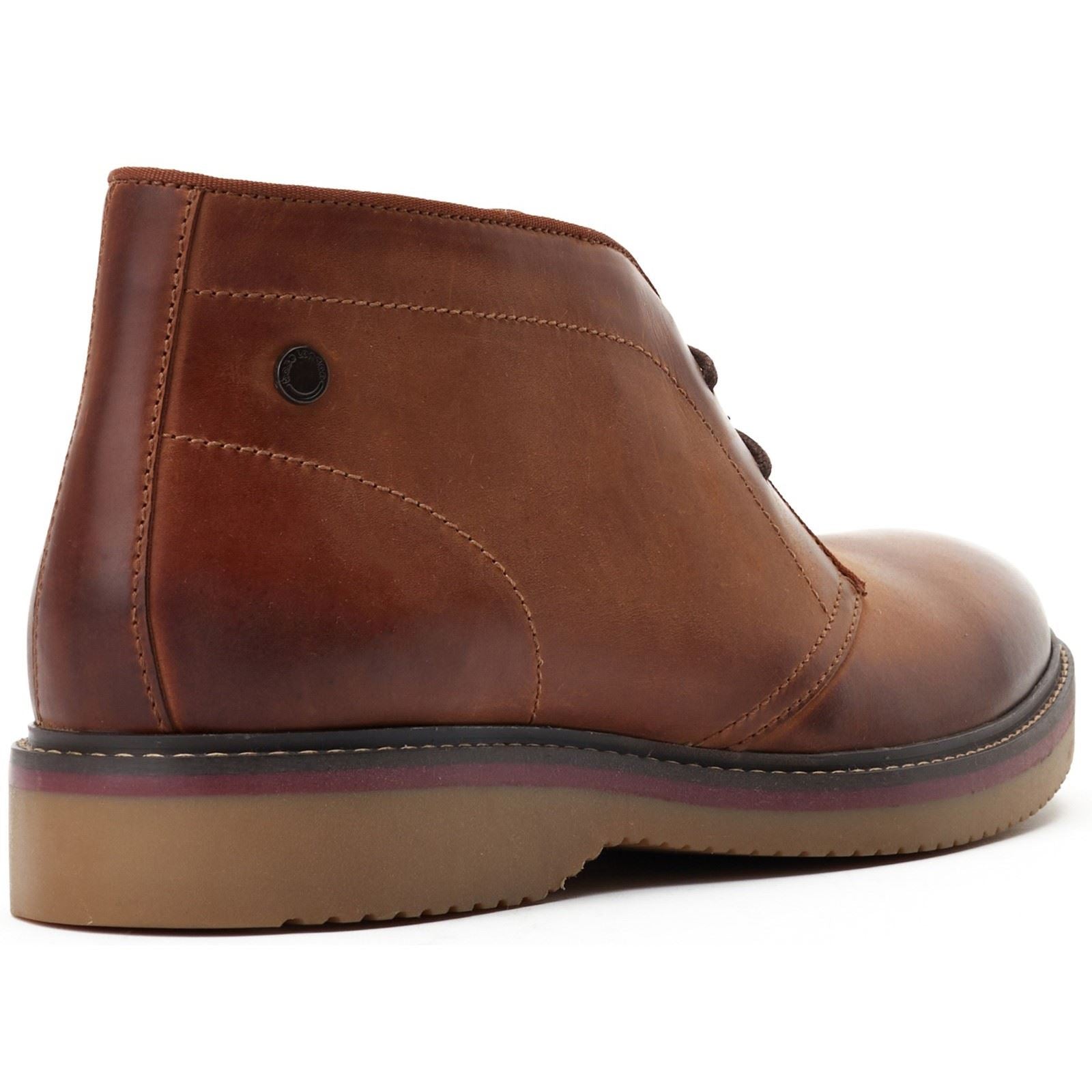 Base London Brody Leather Men's Burnt Tan Boots
