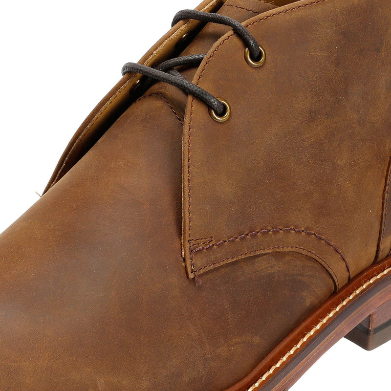 Chapman & Moore Country Chukka Oiled Leather Men's Tan Boots