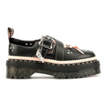 Dr. Martens Kemsley Athena Leather Women's Black/Powder Pink Shoes