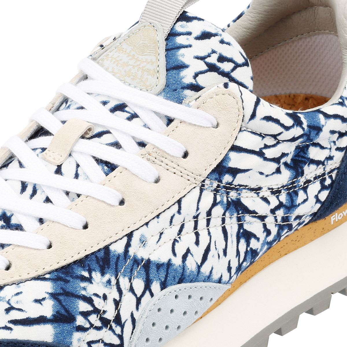 Flower Mountain New Asuka Blue Tie Dye Sneakers