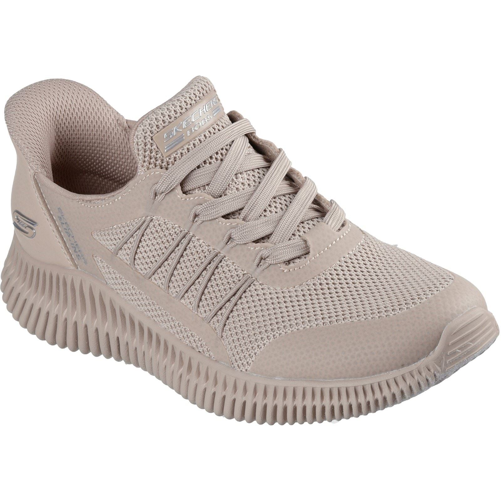Skechers BOBS Geo Lite Divine Pace Women's Tan Sneakers