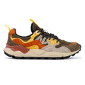 Flower Mountain Yamano 3 Suede Men's Grey/Yellow Sneakers