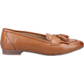 Hush Puppies Marissa Tassel Leather Women's Tan Loafers