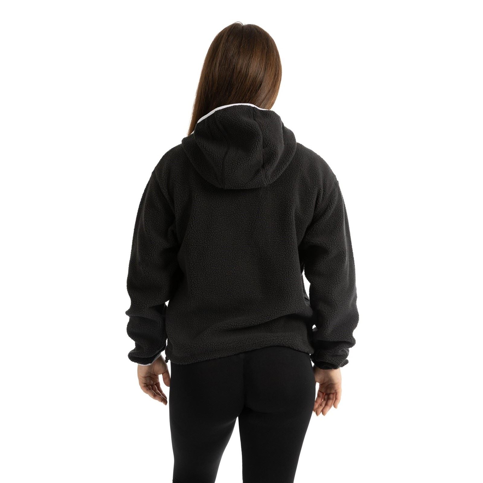 Columbia Helvetia II Hoodie Polyester Women's Black Hooded Sweatshirt
