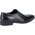 Hush Puppies Ellis Leather Men's Black Slip-On Shoes