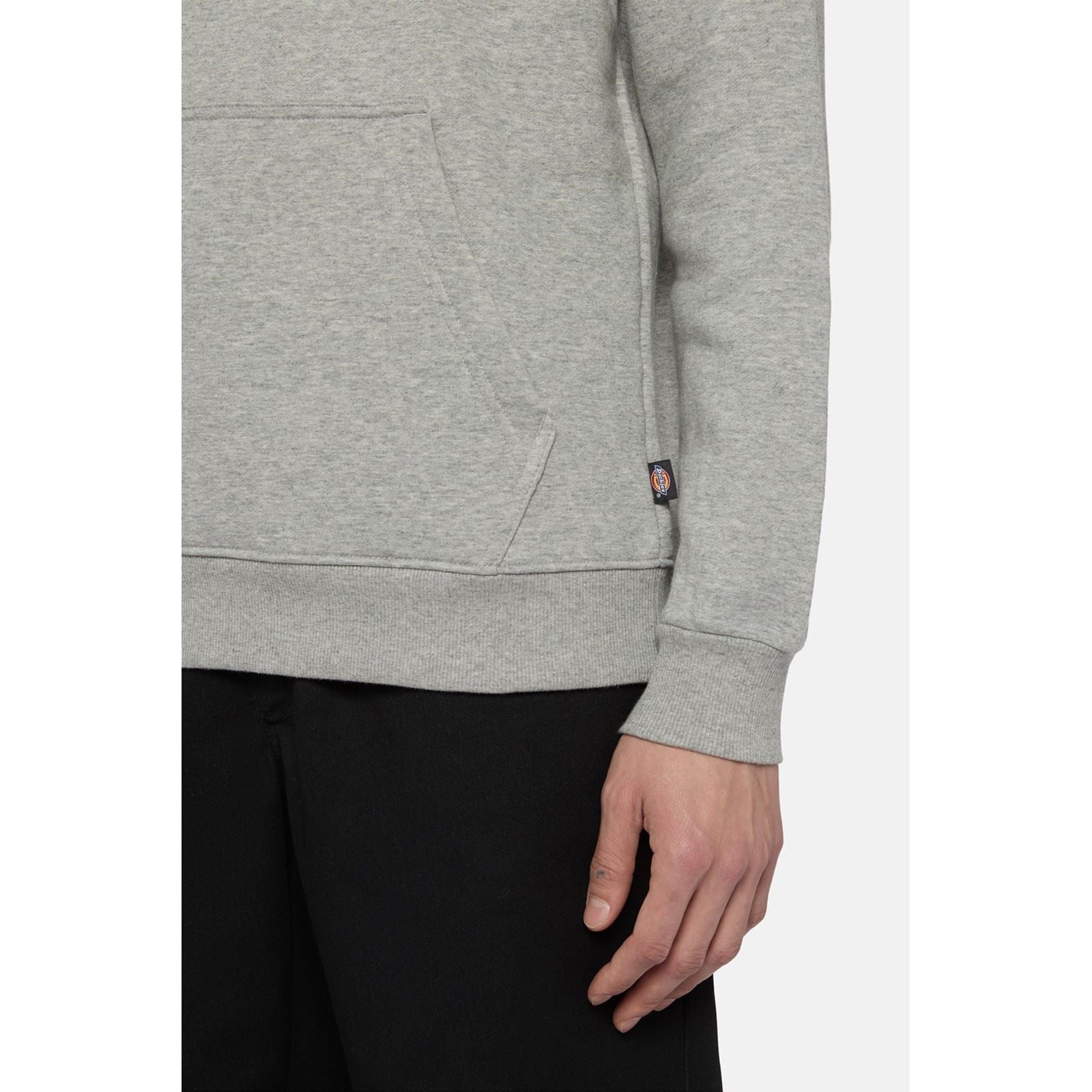 Dickies Icon Logo Hoodie Unisex Adults Grey Hooded Sweatshirt