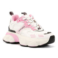 Buffalo Truck Women's White/Pink Sneakers
