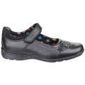 Hush Puppies Clare Senior Leather Girls's Black Shoes