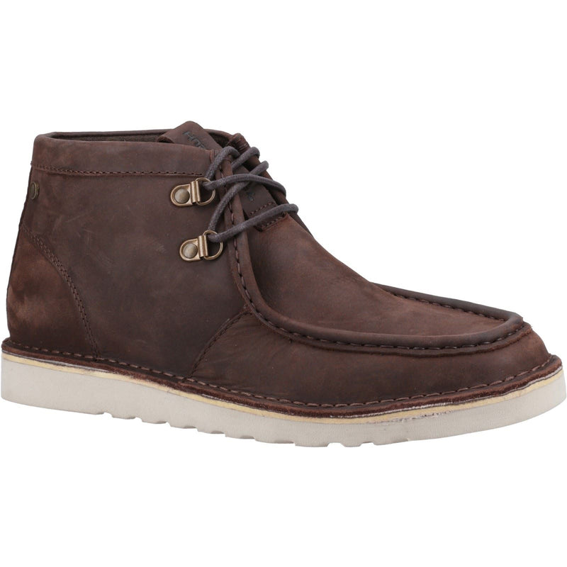 Hush Puppies Oswald Leather Men's Brown Boots
