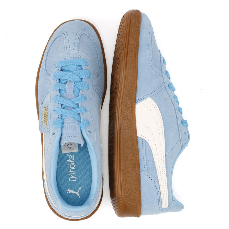 Puma Palermo Leather Light Blue/White Sneakers