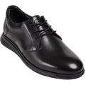 Pod Aston Leather Men's Black Lace-Up Shoes
